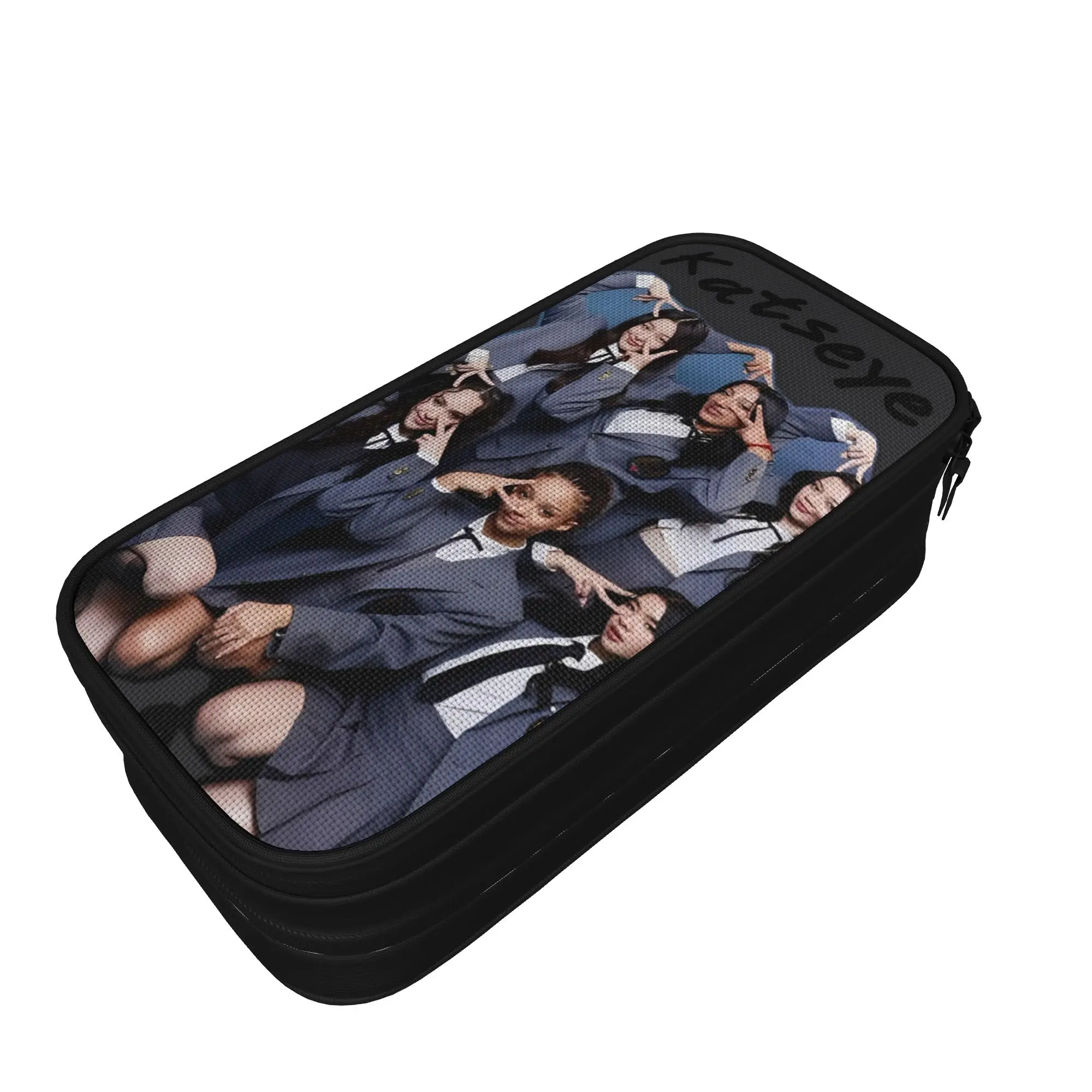 New Katseye Kpop Pencil Cases Music Pencilcases Pen Holder for Girl Boy Big Capacity Bags School Supplies Zipper Accessories
New Katseye Kpop Pencil Cases Music Pencilcases Pen Holder for Girl Boy Big Capacity Bags School Supplies Zipper Accessories