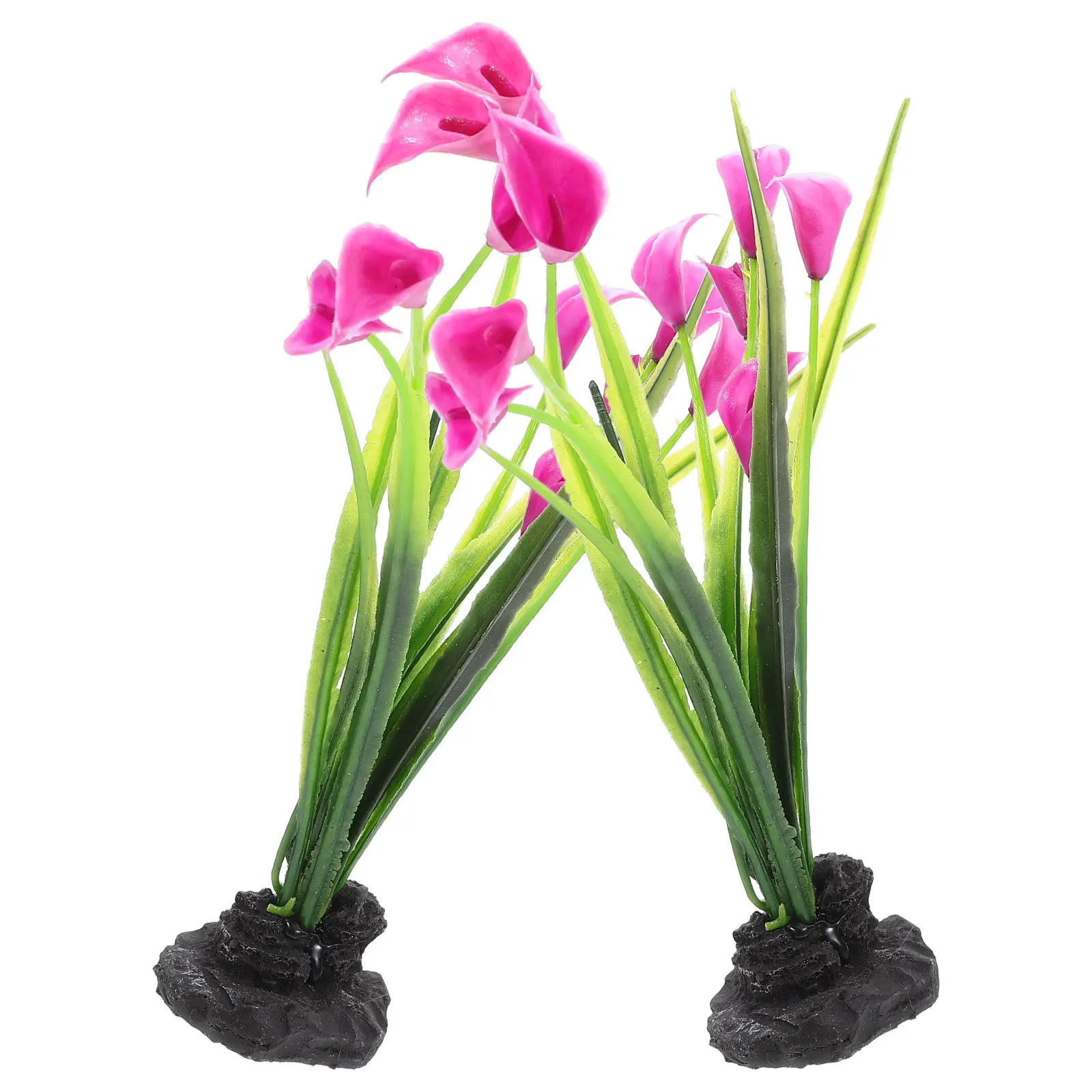 2Pcs Fake Aquarium Plant Delicate Decorative Fish Tank Supplies Desktop Aquarium Decor Small Fish Tank Accessories
2Pcs Fake Aquarium Plant Delicate Decorative Fish Tank Supplies Desktop Aquarium Decor Small Fish Tank Accessories