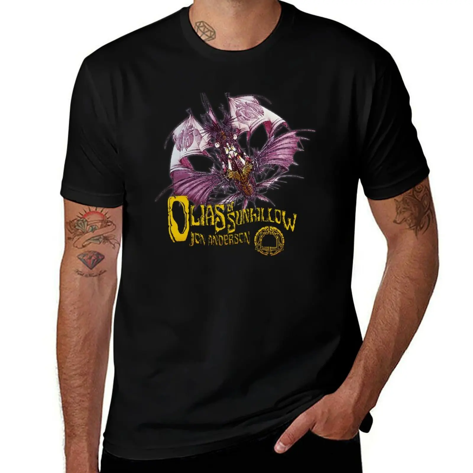 Jon Anderson Olias of Sunhillow T-Shirt t shirts for man graphic funny cotton tshirt 100% T-Shirt
Jon Anderson Olias of Sunhillow T-Shirt t shirts for man graphic funny cotton tshirt 100% T-Shirt