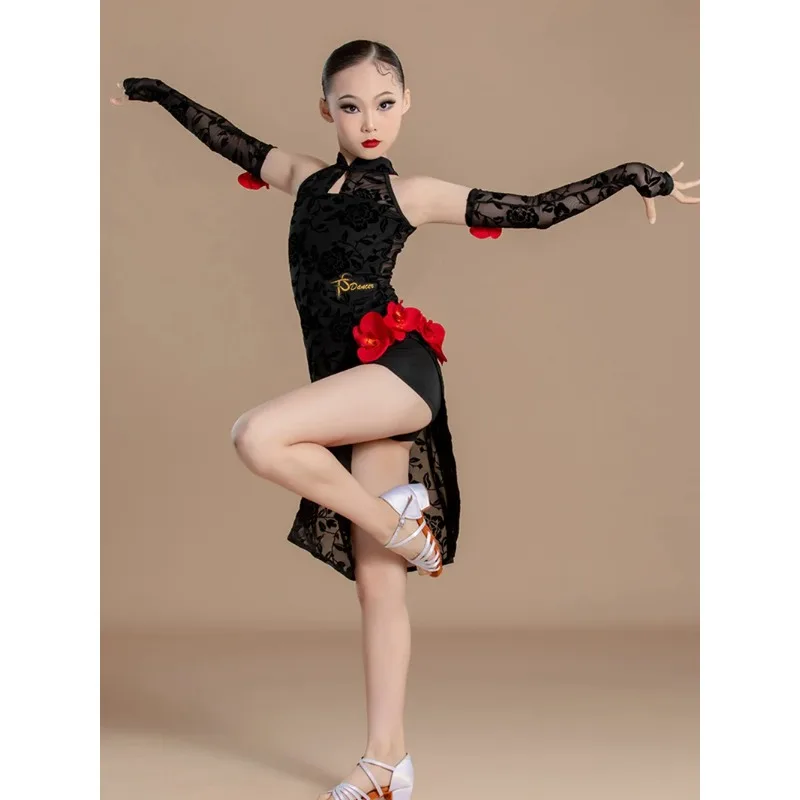 Chinese styleLatin Dance Practice Dress National Standard Dance Mesh Print Cheongsam Split Dresses PerformanceLaceChineseCostume
Chinese styleLatin Dance Practice Dress National Standard Dance Mesh Print Cheongsam Split Dresses PerformanceLaceChineseCostume