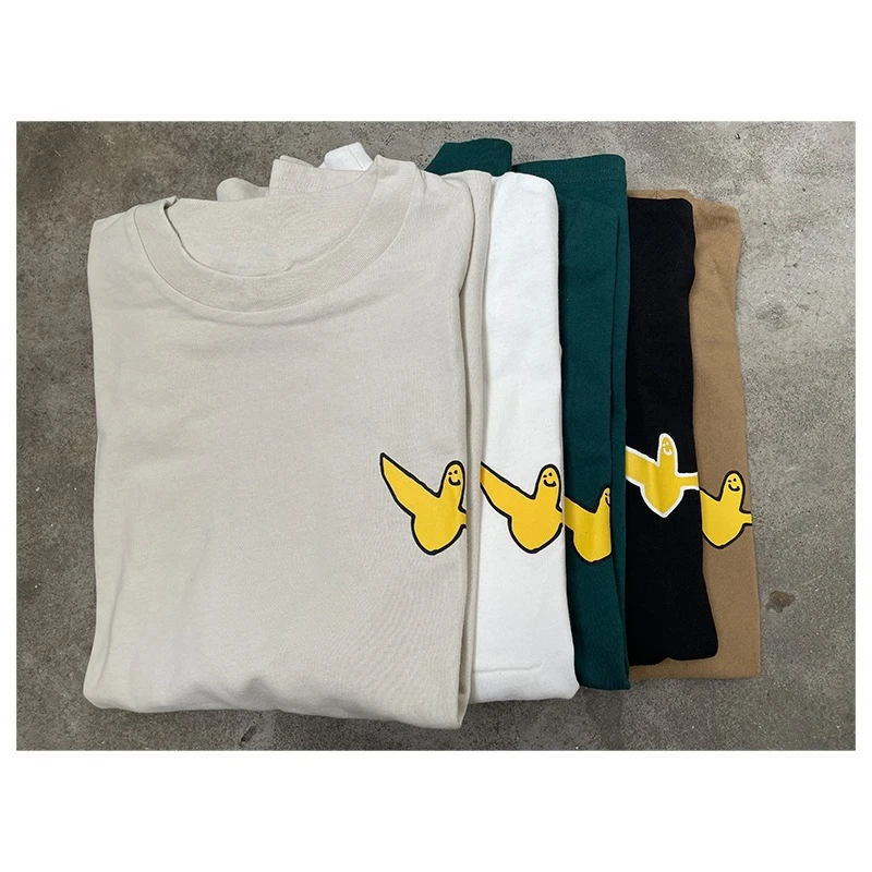 Korean Fashion High-end Trend Brand Men's T-shirt Women's T-shirt Pure Cotton High-quality Leisure Vacation Harajuku Top
Korean Fashion High-end Trend Brand Men's T-shirt Women's T-shirt Pure Cotton High-quality Leisure Vacation Harajuku Top