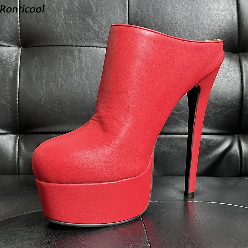 Ronticool Женские туфли-лодочки на платформе Матовые тонкие туфли на высоком каблуке с круглым носком Великолепные красные фуксии Желтые туфли для вечеринок Женские американские большие размеры 5-20
Ronticool Женские туфли-лодочки на платформе Матовые тонкие туфли на высоком каблуке с круглым носком Великолепные красные фуксии Желтые туфли для вечеринок Женские американские большие размеры 5-20