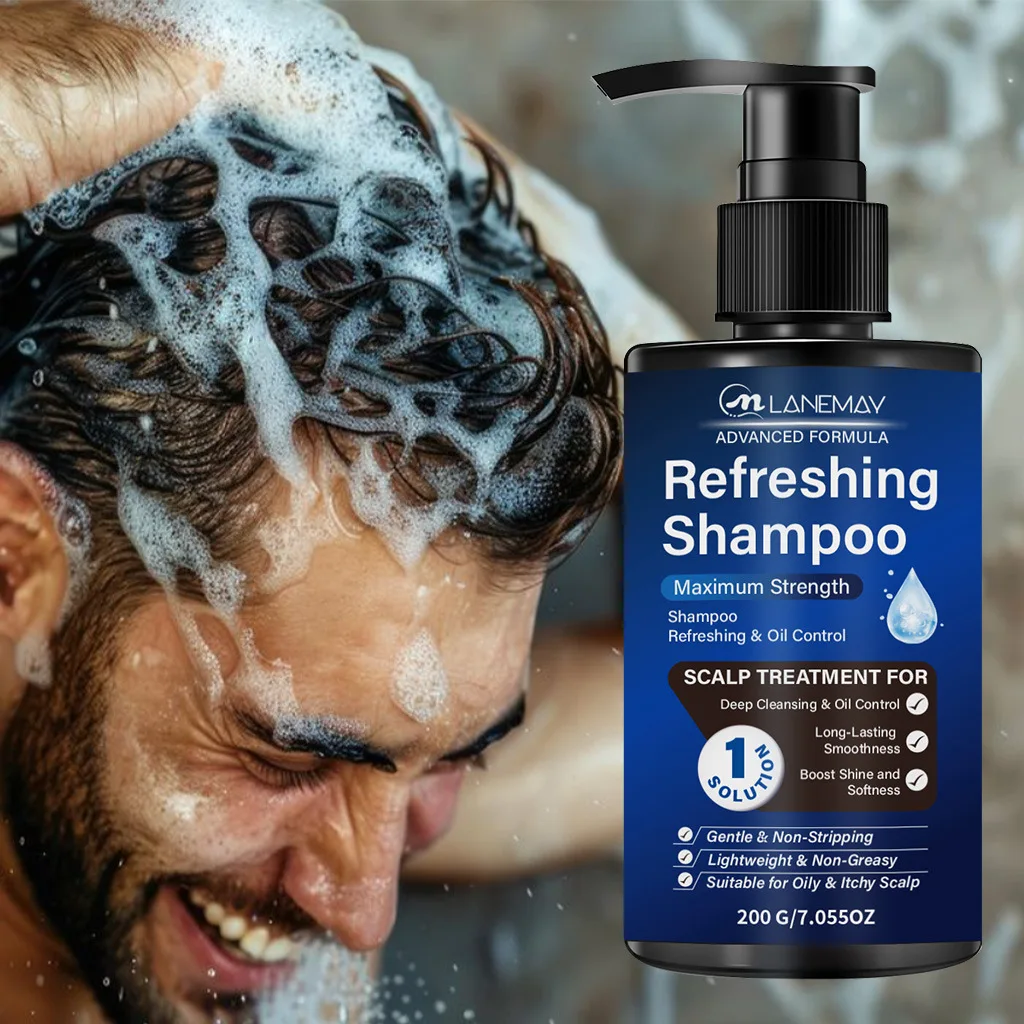Lanemay Advanced Formula Refreshing Shampoo – Maximum Strength, Deep Cleansing & Oil Control, Gentle & Non-Stripping, 200g
Lanemay Advanced Formula Refreshing Shampoo – Maximum Strength, Deep Cleansing & Oil Control, Gentle & Non-Stripping, 200g