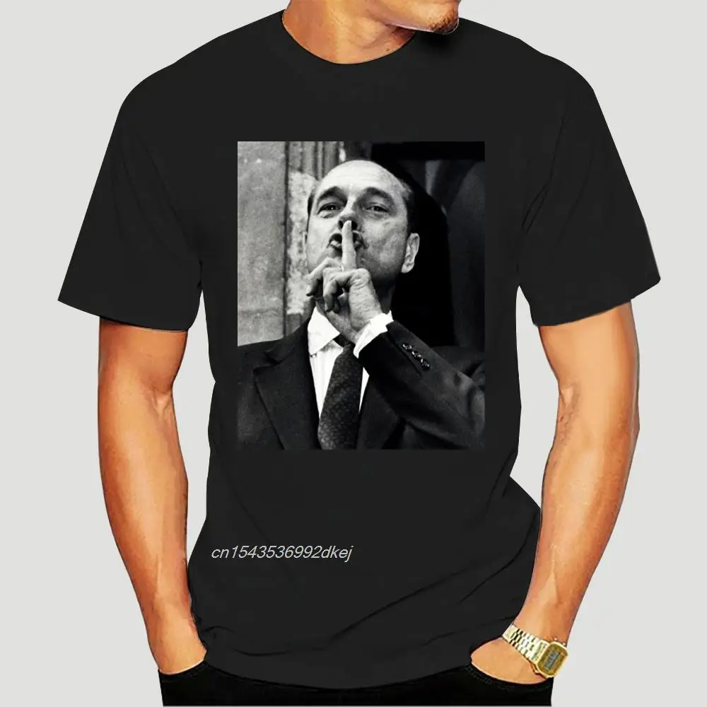 Jacques Chirac - shh! T Shirt Hush Chirac Jacques Chirac Policy French Politician President Right Rpr 5762A
Jacques Chirac - shh! T Shirt Hush Chirac Jacques Chirac Policy French Politician President Right Rpr 5762A