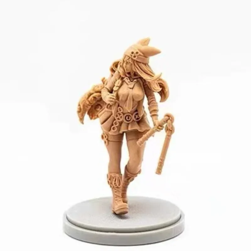 38mm Height Beauty Soldier Resin Figure Model Kit RINGTAIL VIXEN Miniature Unassembled and Unpainted Diy Toy Diorama
38mm Height Beauty Soldier Resin Figure Model Kit RINGTAIL VIXEN Miniature Unassembled and Unpainted Diy Toy Diorama