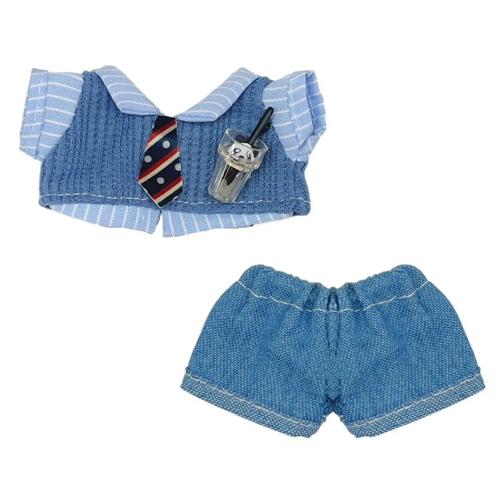1 set Clothes Sweater Vest 20cm Cotton Clothes Denim Shorts Tie Cotton 's Clothes Outfit School Uniform Clothes Accessories
1 set Clothes Sweater Vest 20cm Cotton Clothes Denim Shorts Tie Cotton 's Clothes Outfit School Uniform Clothes Accessories