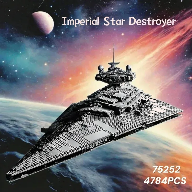 4784PCS Large Star Destroyer Building Blocks Set Space War Starship Model DIY Assemble Bricks for Adult Gift
4784PCS Large Star Destroyer Building Blocks Set Space War Starship Model DIY Assemble Bricks for Adult Gift
