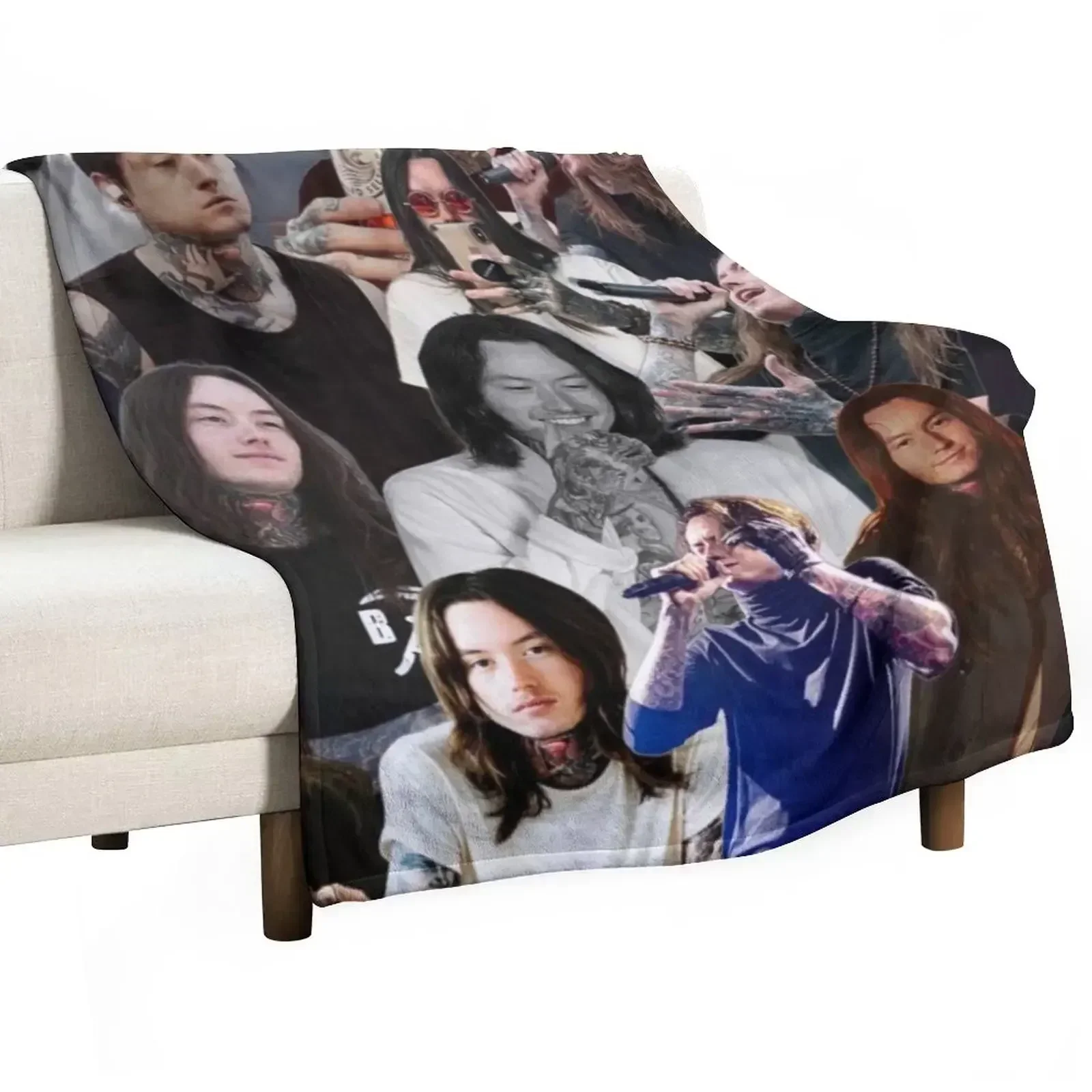 New noah sebastian photo collage Throw Blanket Warm Cozy Throw Blanket for Living Room Couch
New noah sebastian photo collage Throw Blanket Warm Cozy Throw Blanket for Living Room Couch