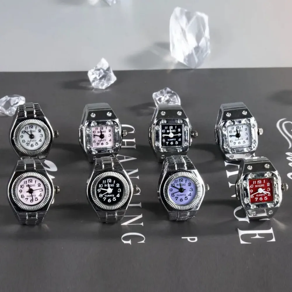 Creative Ring Watch for Men Women, Square Dial Alloy Finger Watch, Fashion Couple Finger Ring Watches Jewelry Gift
Creative Ring Watch for Men Women, Square Dial Alloy Finger Watch, Fashion Couple Finger Ring Watches Jewelry Gift