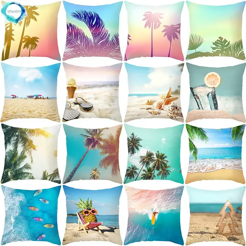45x45cm Blue Pillow Case Summer Beach VacationStyle Printing Cushion Cover Seaside Hotel Sofa Decoration Bedding Back Pillowcase
45x45cm Blue Pillow Case Summer Beach VacationStyle Printing Cushion Cover Seaside Hotel Sofa Decoration Bedding Back Pillowcase