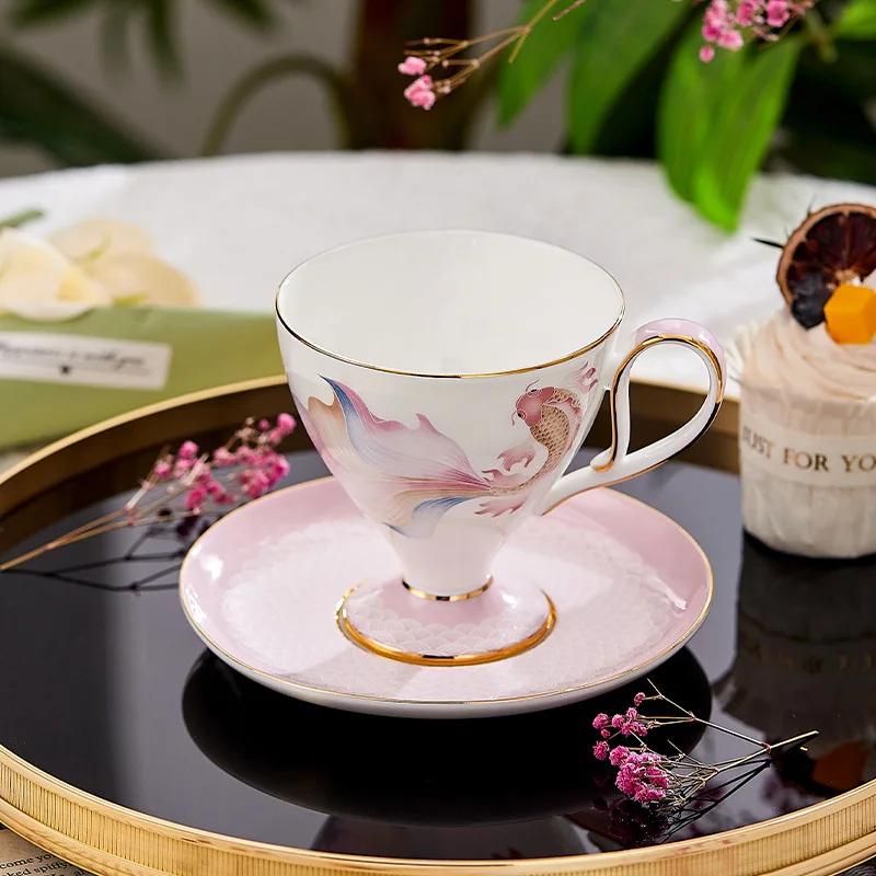 Elegant Afternoon Tea Set,Bone China Coffee Mugs with Saucers,British Inspired Luxury Ceramic Cups,High-Quality Drinkware
Elegant Afternoon Tea Set,Bone China Coffee Mugs with Saucers,British Inspired Luxury Ceramic Cups,High-Quality Drinkware