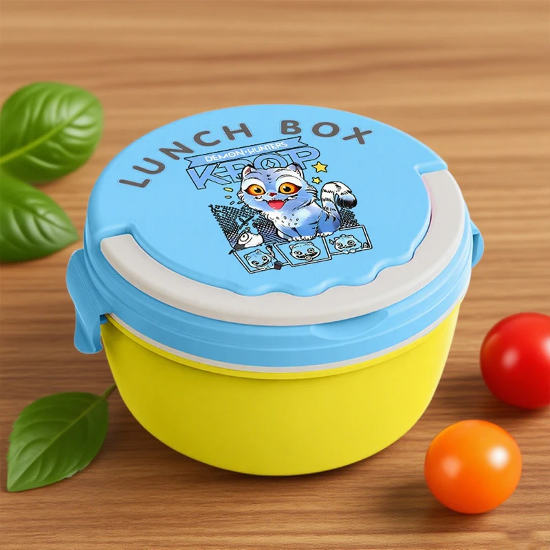 KPop Demon Hunters Color Lunch Box Sturdy Durable Insulated Easy Clean Heat-resistant Insulated Lunch Box Friend's Birthday Gift
KPop Demon Hunters Color Lunch Box Sturdy Durable Insulated Easy Clean Heat-resistant Insulated Lunch Box Friend's Birthday Gift