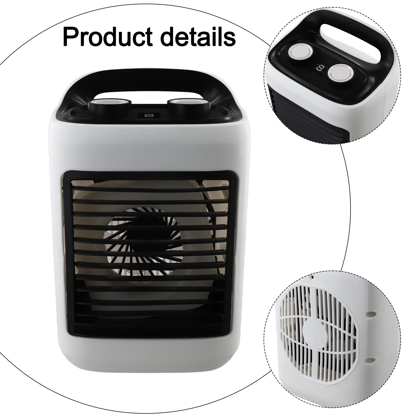 USB Powered Air Conditioner Fan Portable Desktop Cooling Fan with 6 Wind Speeds Compact Design Suitable for Personal Cooling
USB Powered Air Conditioner Fan Portable Desktop Cooling Fan with 6 Wind Speeds Compact Design Suitable for Personal Cooling