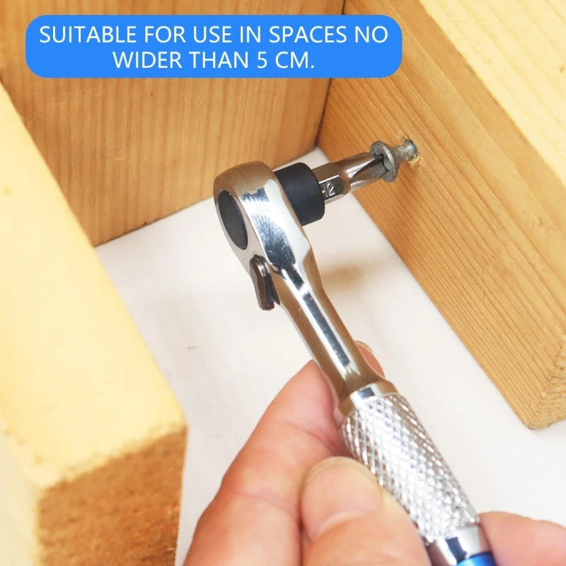 72 Tooth Mini Ratchet Wrench Spanner with Bit Holder for Bike Repair and DIY Projects Compact Alloy Steel Tool M4YD
72 Tooth Mini Ratchet Wrench Spanner with Bit Holder for Bike Repair and DIY Projects Compact Alloy Steel Tool M4YD