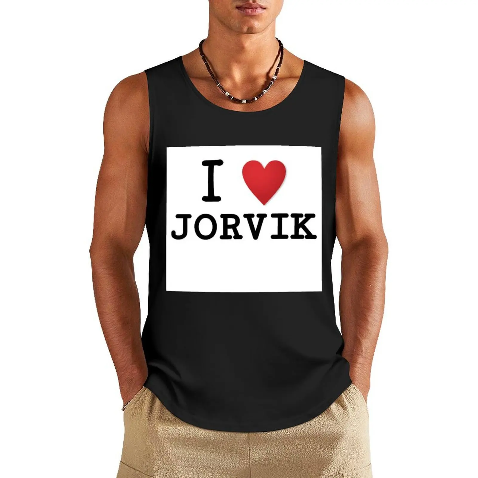 I heart Jorvik Tank Top Men's fitness t-shirt Men's sleeveless Sportswear for men
I heart Jorvik Tank Top Men's fitness t-shirt Men's sleeveless Sportswear for men