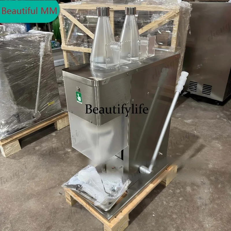 M138 Freeze Fruit Yogurt Ice Cream Swirl Mixer Blender 80L/H Real Ice Cream Maker Blender Mixer Machine ACAI Ice Cream Machine
M138 Freeze Fruit Yogurt Ice Cream Swirl Mixer Blender 80L/H Real Ice Cream Maker Blender Mixer Machine ACAI Ice Cream Machine