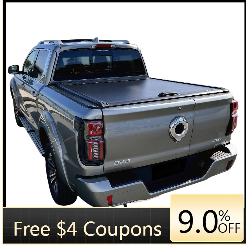 Deren High Quality Aluminum Roller Shutter Tonneau CoverforGWMCannon Truck Bed Ranger Model Retractable Manual Operation Locking
Deren High Quality Aluminum Roller Shutter Tonneau CoverforGWMCannon Truck Bed Ranger Model Retractable Manual Operation Locking
