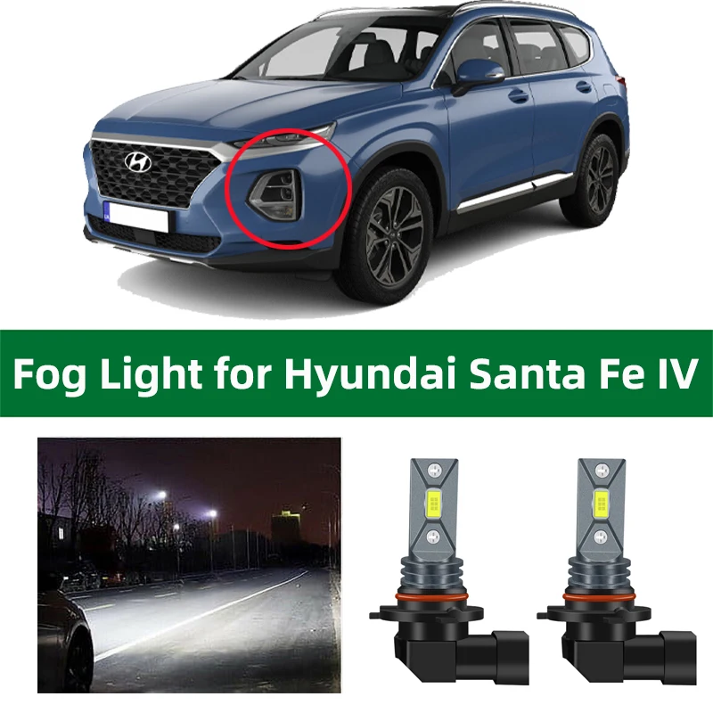 Car LED Fog Light For 2018 2019 2020 2021 2022 2023 Hyundai Santa Fe Foglamp Bulb White Yellow SANTA FE Daytime Running Lights
Car LED Fog Light For 2018 2019 2020 2021 2022 2023 Hyundai Santa Fe Foglamp Bulb White Yellow SANTA FE Daytime Running Lights
