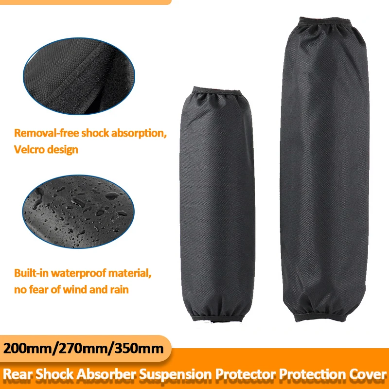 200mm 270mm 350mm Universal Rear Shock Absorber Suspension Protector Protection Cover for Dirt Pit Bike Motorcycle ATV Quad
200mm 270mm 350mm Universal Rear Shock Absorber Suspension Protector Protection Cover for Dirt Pit Bike Motorcycle ATV Quad