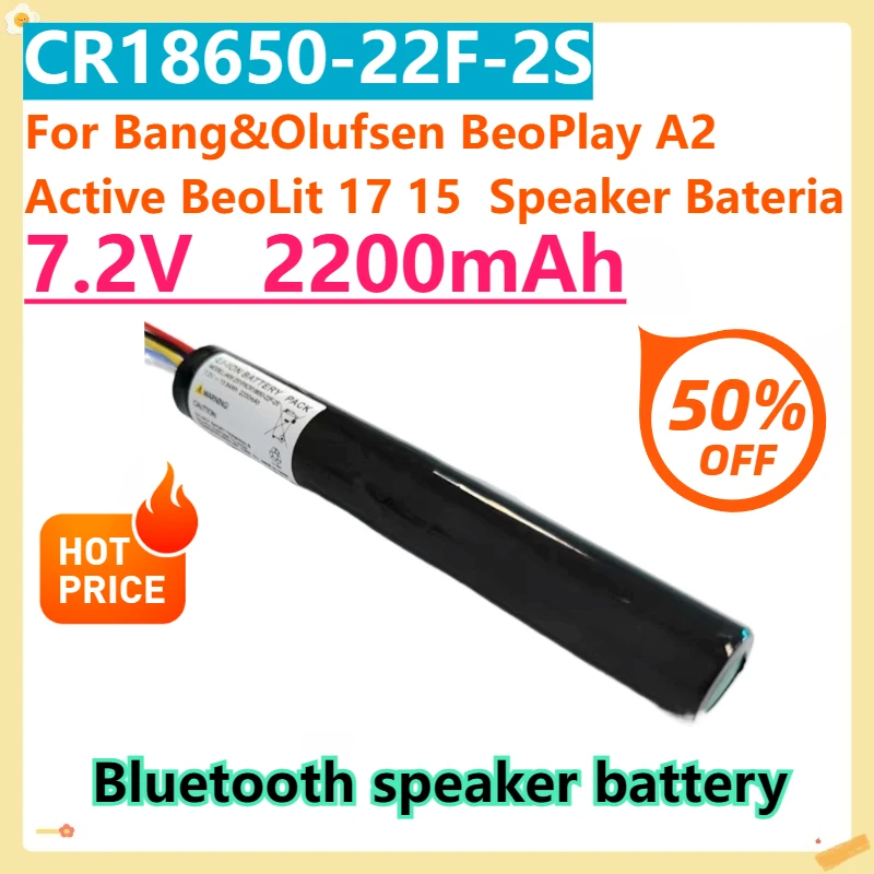 For Bang&Olufsen BeoPlay A2 Active BeoLit 17 15 Speaker Bateria Battery 7.2V 2200mAh
For Bang&Olufsen BeoPlay A2 Active BeoLit 17 15 Speaker Bateria Battery 7.2V 2200mAh