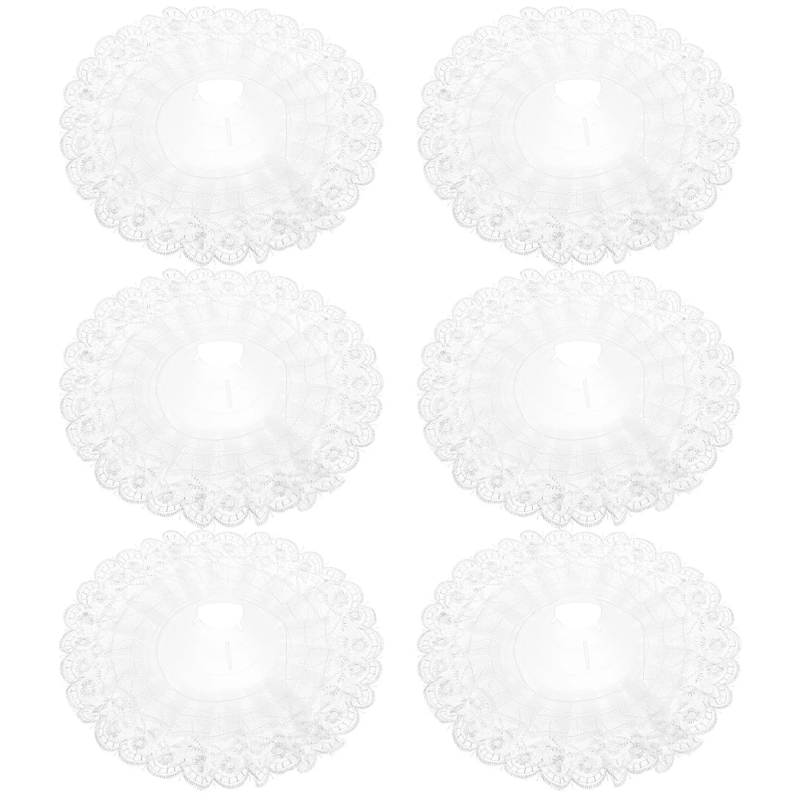 6 Pcs Bouquet Torus Craft Supplies Holder Lace Holders Hat Fake Flowers Wedding Bouquets Collar for Artificial
6 Pcs Bouquet Torus Craft Supplies Holder Lace Holders Hat Fake Flowers Wedding Bouquets Collar for Artificial