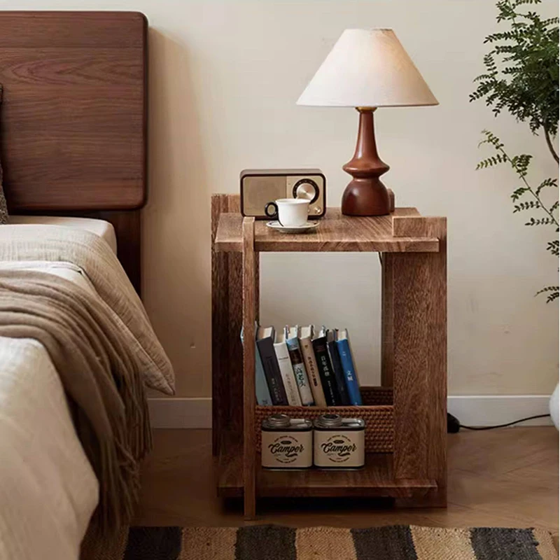 Simple Wood Bedside Table Corner Unique Cabinets Storage Living Room Narrow Nightstand Decor Trendy Muebles Salon Furniture
Simple Wood Bedside Table Corner Unique Cabinets Storage Living Room Narrow Nightstand Decor Trendy Muebles Salon Furniture