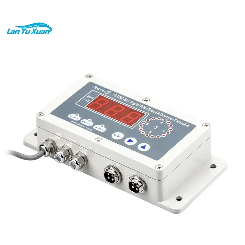 Firstrate FST200-221 Digital Wind Speed and Direction displayer for Alarm and Controller
Firstrate FST200-221 Digital Wind Speed and Direction displayer for Alarm and Controller