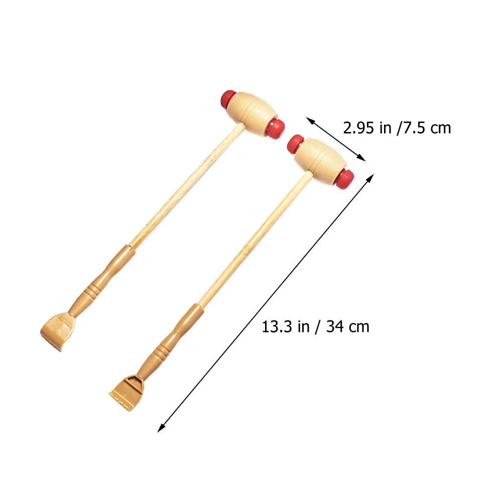 2pcs Massage Hammer Wooden Back Scratcher Tool for Deep Muscle Relief Blood Circulation Portable Manual Massager Stick Athletes
2pcs Massage Hammer Wooden Back Scratcher Tool for Deep Muscle Relief Blood Circulation Portable Manual Massager Stick Athletes