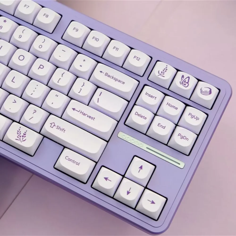 Lavender MA Keycap Set PBT 120 Keys Light Purple Simple Personalized for MX Switch 60/84/90/104/108 Layout Mechanical Keyboards
Lavender MA Keycap Set PBT 120 Keys Light Purple Simple Personalized for MX Switch 60/84/90/104/108 Layout Mechanical Keyboards