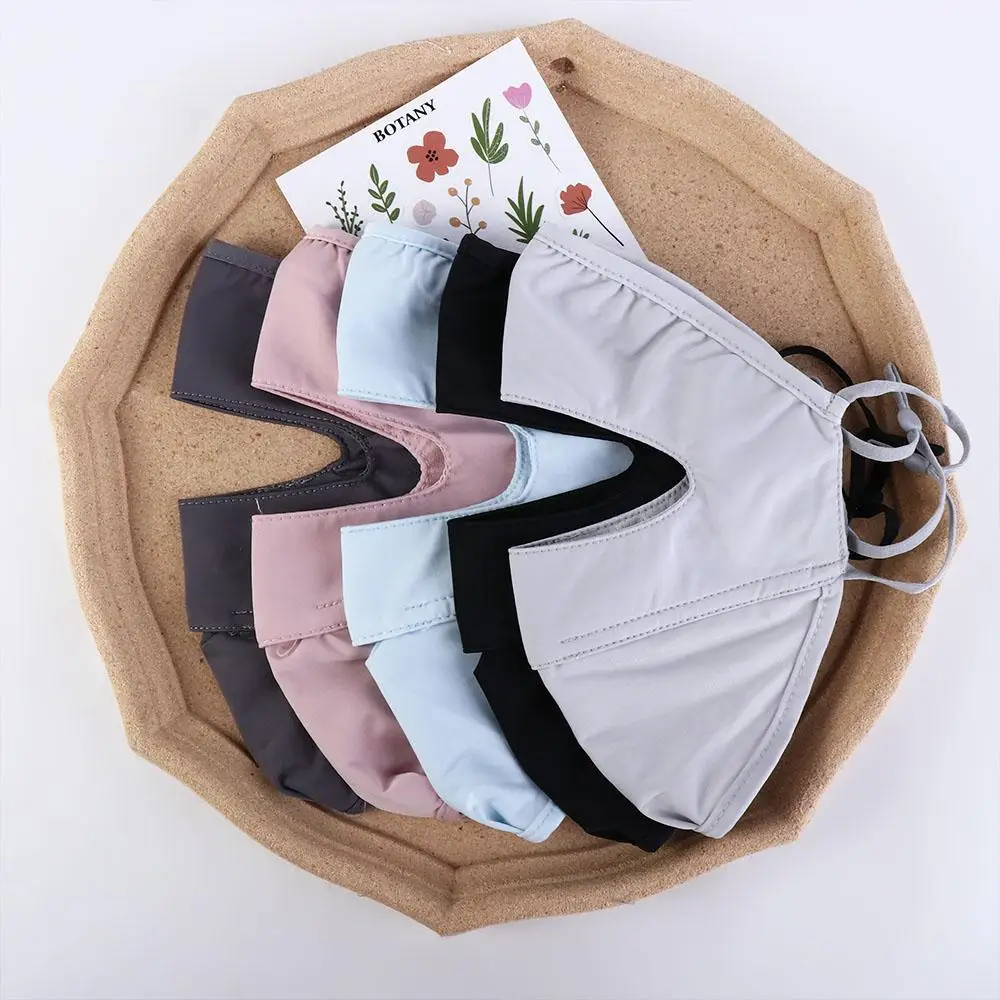 Breathable Ice Silk Sunscreen Veil Solid Color Anti-UV Driving Face Mask Face Gini Mask Womne Sun Hats Summer Sunscreen Mask
Breathable Ice Silk Sunscreen Veil Solid Color Anti-UV Driving Face Mask Face Gini Mask Womne Sun Hats Summer Sunscreen Mask