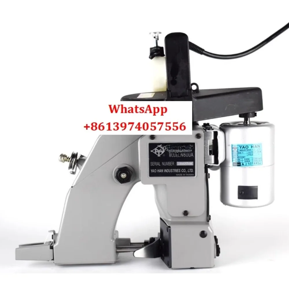 YAOHAN Taiwan Yaohan portable sewing machine N600A sealing machine woven bag packing small automatic cutter
YAOHAN Taiwan Yaohan portable sewing machine N600A sealing machine woven bag packing small automatic cutter