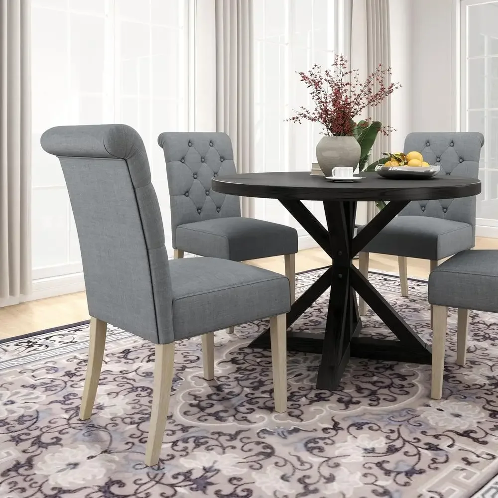 Special OfferBan 5-Piece Dining Set, -Buck Round Table With 4 Tuted Chairs, Gray
Special OfferBan 5-Piece Dining Set, -Buck Round Table With 4 Tuted Chairs, Gray