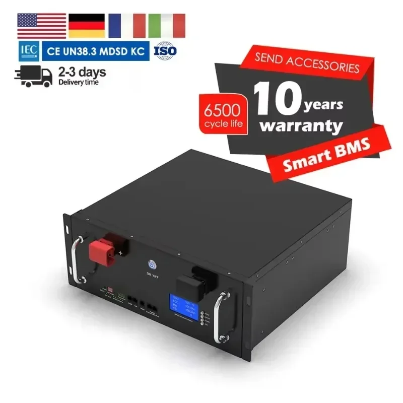 Hot selling and durable Solar Energy Storage Lithium Battery Pack Lifepo4 48V 5Kwh 7Kwh 10Kwh 100Ah 200Ah
Hot selling and durable Solar Energy Storage Lithium Battery Pack Lifepo4 48V 5Kwh 7Kwh 10Kwh 100Ah 200Ah