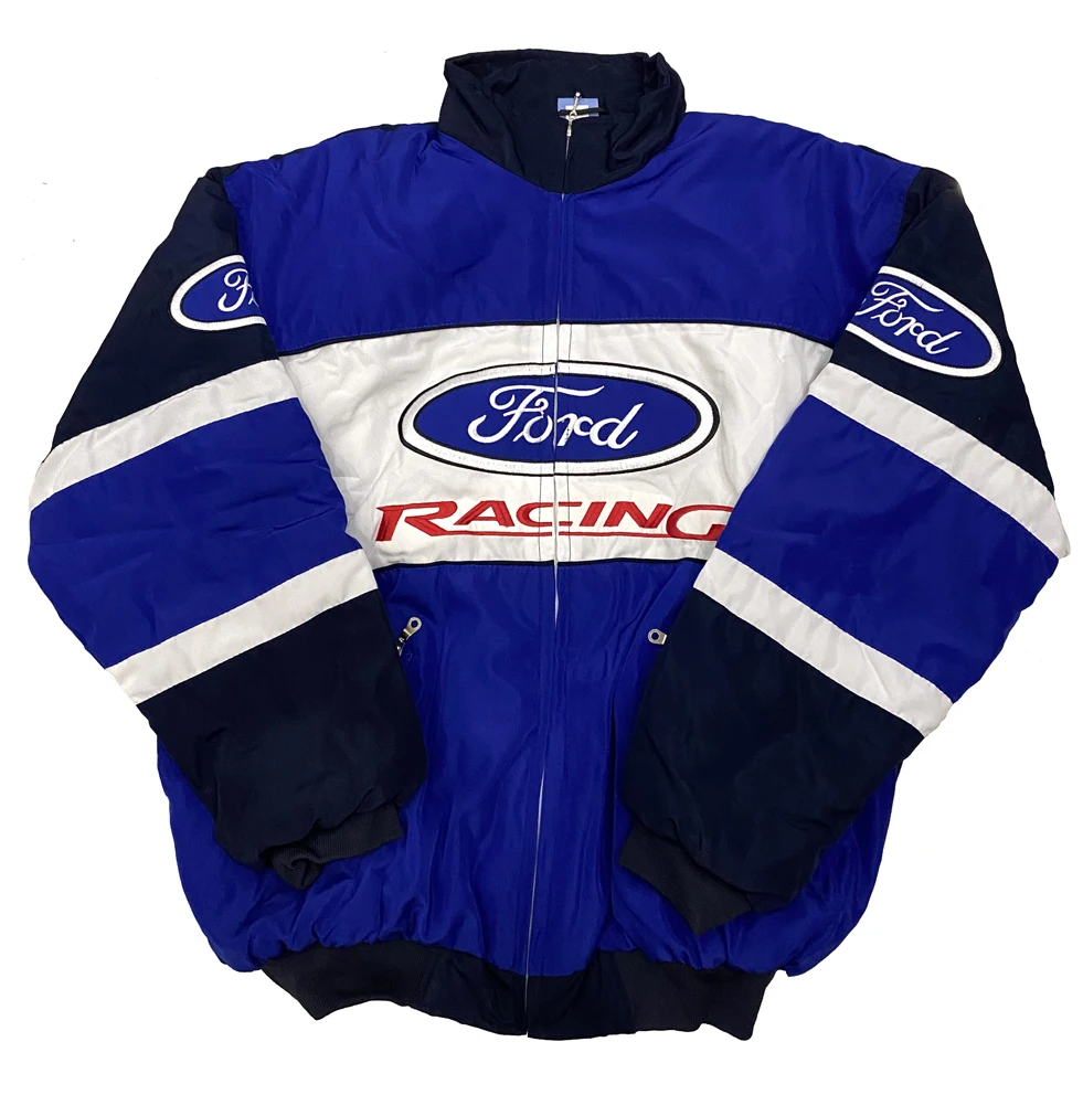 Racing clothes with full embroidery, college style retro motorcycle clothing, cycling clothes, cotton clothing in stock, fully e
Racing clothes with full embroidery, college style retro motorcycle clothing, cycling clothes, cotton clothing in stock, fully e