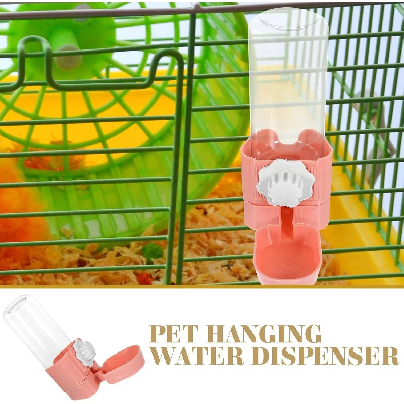Water dispensers for hamsters, guinea pigs, ferrets, and rabbits, hanging water bottles, automatic refilling, pet supplies
Water dispensers for hamsters, guinea pigs, ferrets, and rabbits, hanging water bottles, automatic refilling, pet supplies