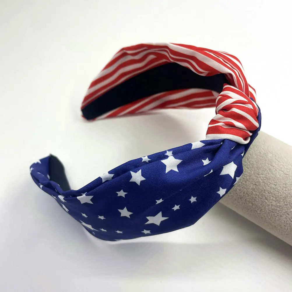 American Flag Knotted Headband For Women Patriotic Twisted Wide Hairband Independence Day Party Decorative Headbands Fashionable
American Flag Knotted Headband For Women Patriotic Twisted Wide Hairband Independence Day Party Decorative Headbands Fashionable