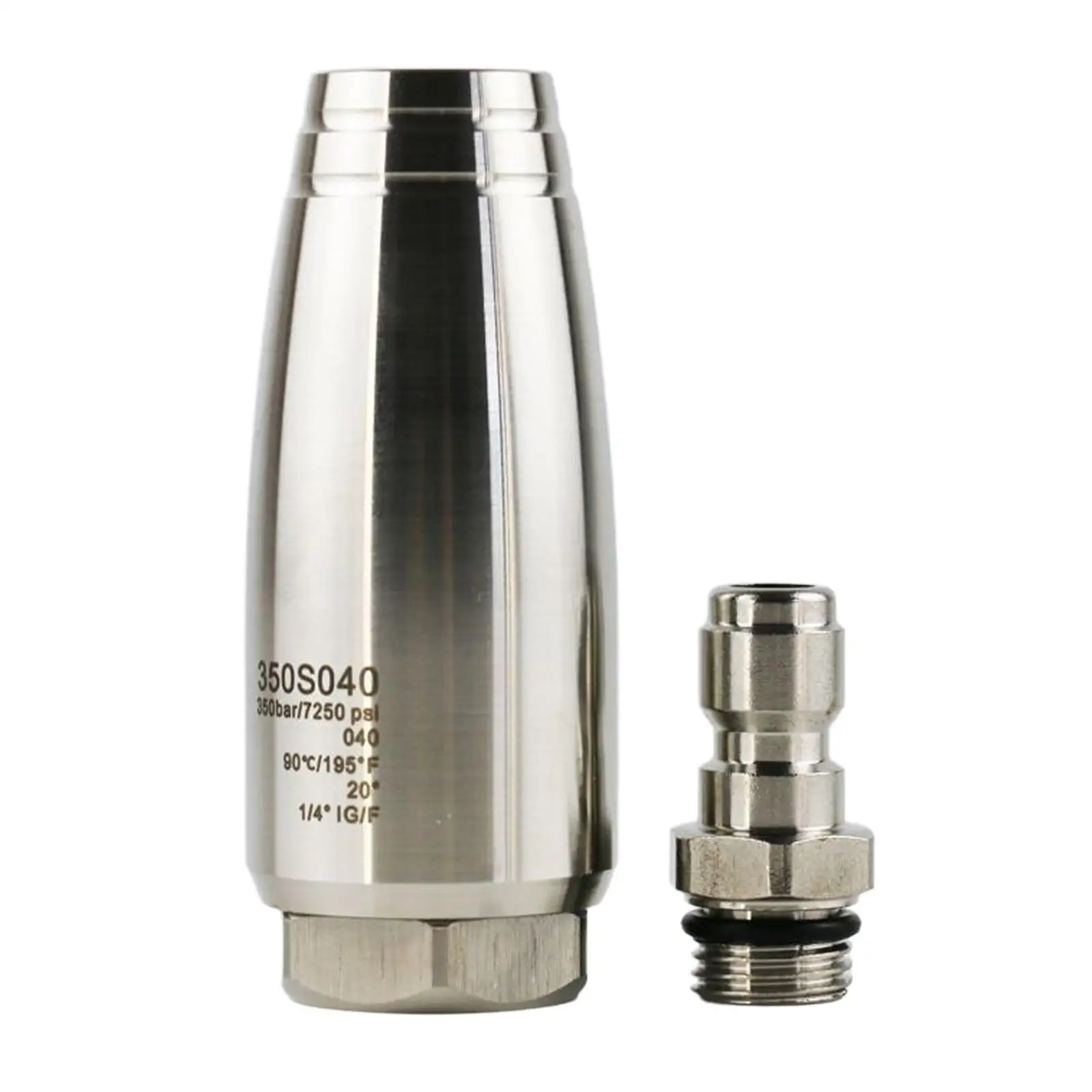 Rotating Nozzle Power Washer Nozzle,Turbine Nozzle High Pressure Washer Tips for Sidewalks Deck Cleaning Paint Preparation
Rotating Nozzle Power Washer Nozzle,Turbine Nozzle High Pressure Washer Tips for Sidewalks Deck Cleaning Paint Preparation