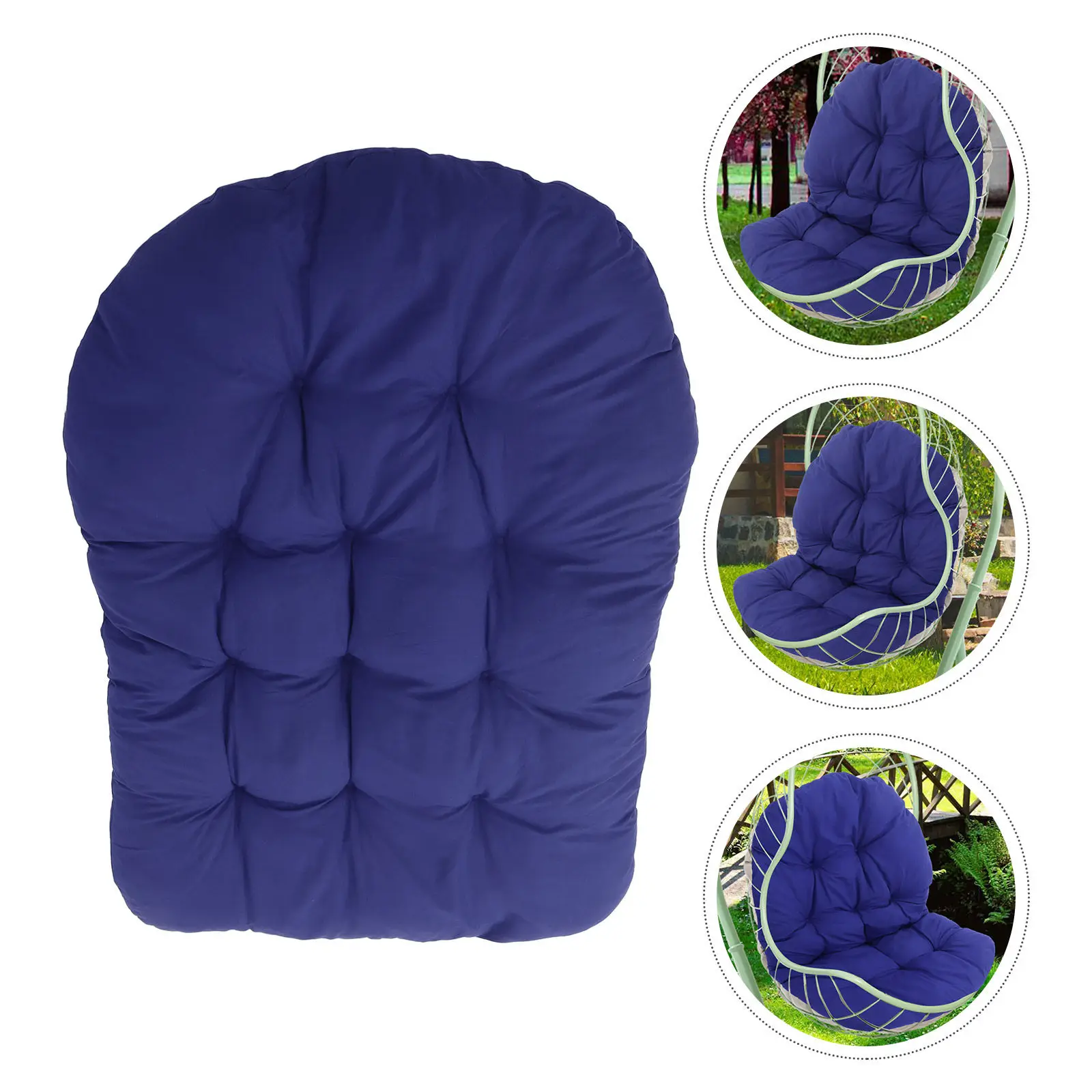 Egg Chair Cushion Replacement Hanging Swing Hammock Chair Pad Thick Comfortable Outdoor Garden Waterproof Hanging Basket Cushion
Egg Chair Cushion Replacement Hanging Swing Hammock Chair Pad Thick Comfortable Outdoor Garden Waterproof Hanging Basket Cushion