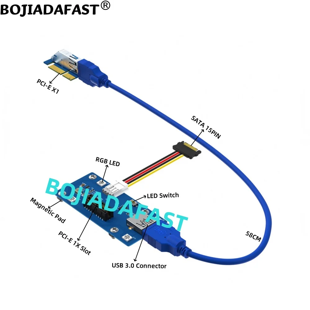 PCI Express PCI-E 1X до X1 карта расширения 58 см USB 3,0 удлинитель данных с автоматической обесцвечивающейся искусственной кожей и магнитными подушечками
PCI Express PCI-E 1X до X1 карта расширения 58 см USB 3,0 удлинитель данных с автоматической обесцвечивающейся искусственной кожей и магнитными подушечками