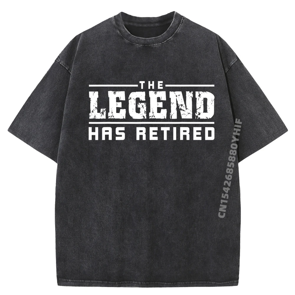 Newest Printed Tshirt The Legend Has Retired Plain Shirt Graphic T Shirt Men Comfortable Washed Clothes
Newest Printed Tshirt The Legend Has Retired Plain Shirt Graphic T Shirt Men Comfortable Washed Clothes