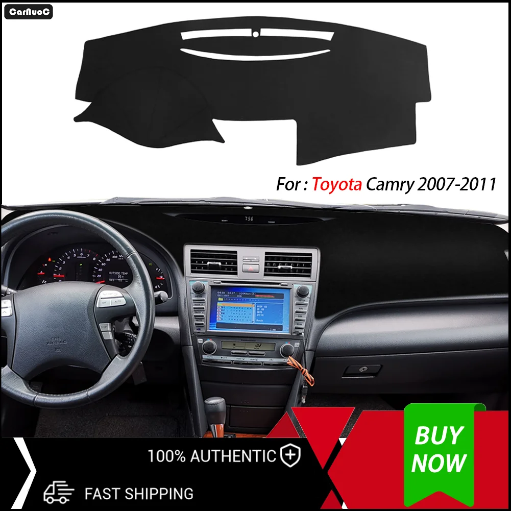For Toyota Camry 2007-2011 UV-Protective Non-Slip Car Dashboard Mat & Foldable Sun Shield
For Toyota Camry 2007-2011 UV-Protective Non-Slip Car Dashboard Mat & Foldable Sun Shield