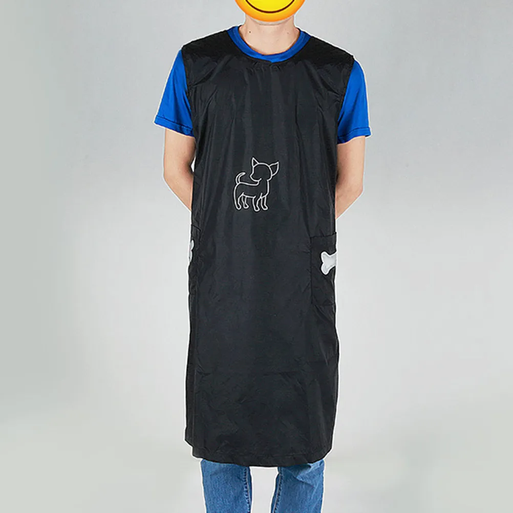 Pet Shop Waterproof Grooming Apron Black Size M Nylon Pet Salon Cosmetologist Uniform for Bath Nail Hair Cutting Comfortable
Pet Shop Waterproof Grooming Apron Black Size M Nylon Pet Salon Cosmetologist Uniform for Bath Nail Hair Cutting Comfortable