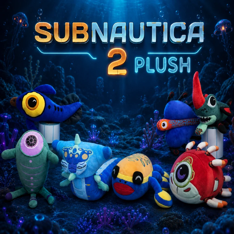 2026 New Stock Subnautica 2 Plush Toy Cute Ocean Creature Plushie Soft Stuffed Animal Doll Collectible Gift for Game Fans
2026 New Stock Subnautica 2 Plush Toy Cute Ocean Creature Plushie Soft Stuffed Animal Doll Collectible Gift for Game Fans