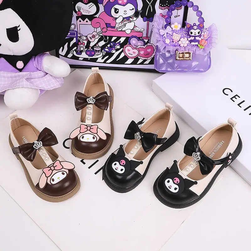 Girly Heart Kuromi Anime Kawaii Sanrio Casual Girls Shoes Children Cute My Melody Princess Soft Soled Gifts for Girls
Girly Heart Kuromi Anime Kawaii Sanrio Casual Girls Shoes Children Cute My Melody Princess Soft Soled Gifts for Girls