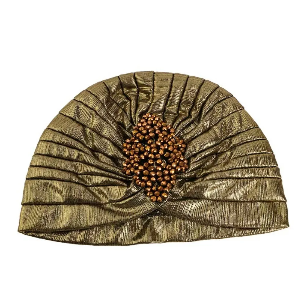 Top Knot Arab National Hat Beaded Elastic Stretch Retro Pleated Headscarf Hat Soft Head Wrap Cap Ethnic Headscarf Gat
Top Knot Arab National Hat Beaded Elastic Stretch Retro Pleated Headscarf Hat Soft Head Wrap Cap Ethnic Headscarf Gat