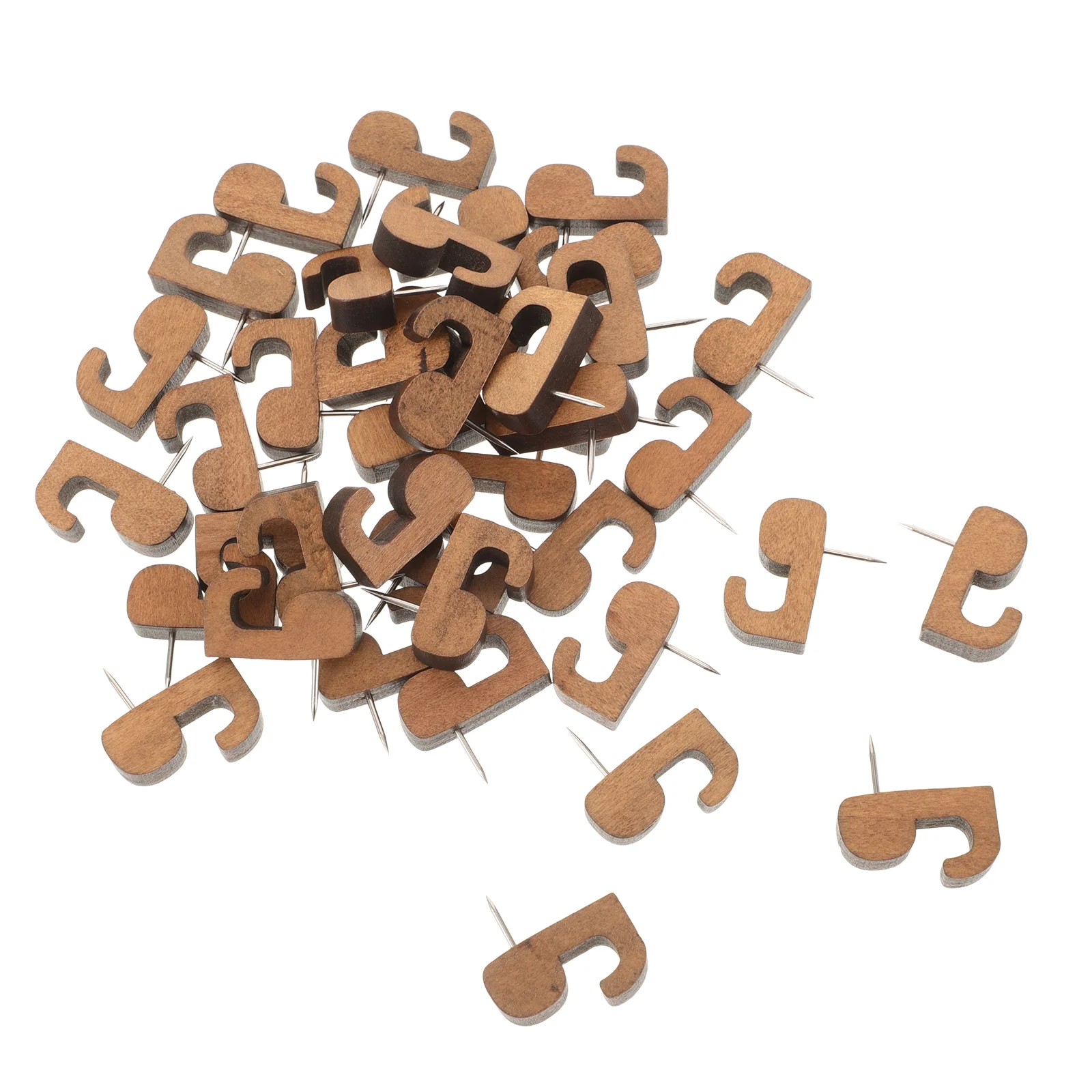 40 Pcs Wooden Hook Thumbtack Pins Hanging Sticky Cork Board Hooks Black Tacks for Wall Nail
40 Pcs Wooden Hook Thumbtack Pins Hanging Sticky Cork Board Hooks Black Tacks for Wall Nail