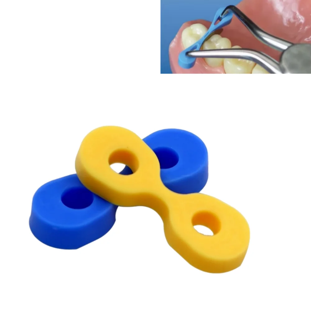 Суперэластичные стоматологические резиновые клинья, 2 размера (2,0/2,5 мм), анатомическая форма для всех межзубных помещений, матричная система для композита
Суперэластичные стоматологические резиновые клинья, 2 размера (2,0/2,5 мм), анатомическая форма для всех межзубных помещений, матричная система для композита