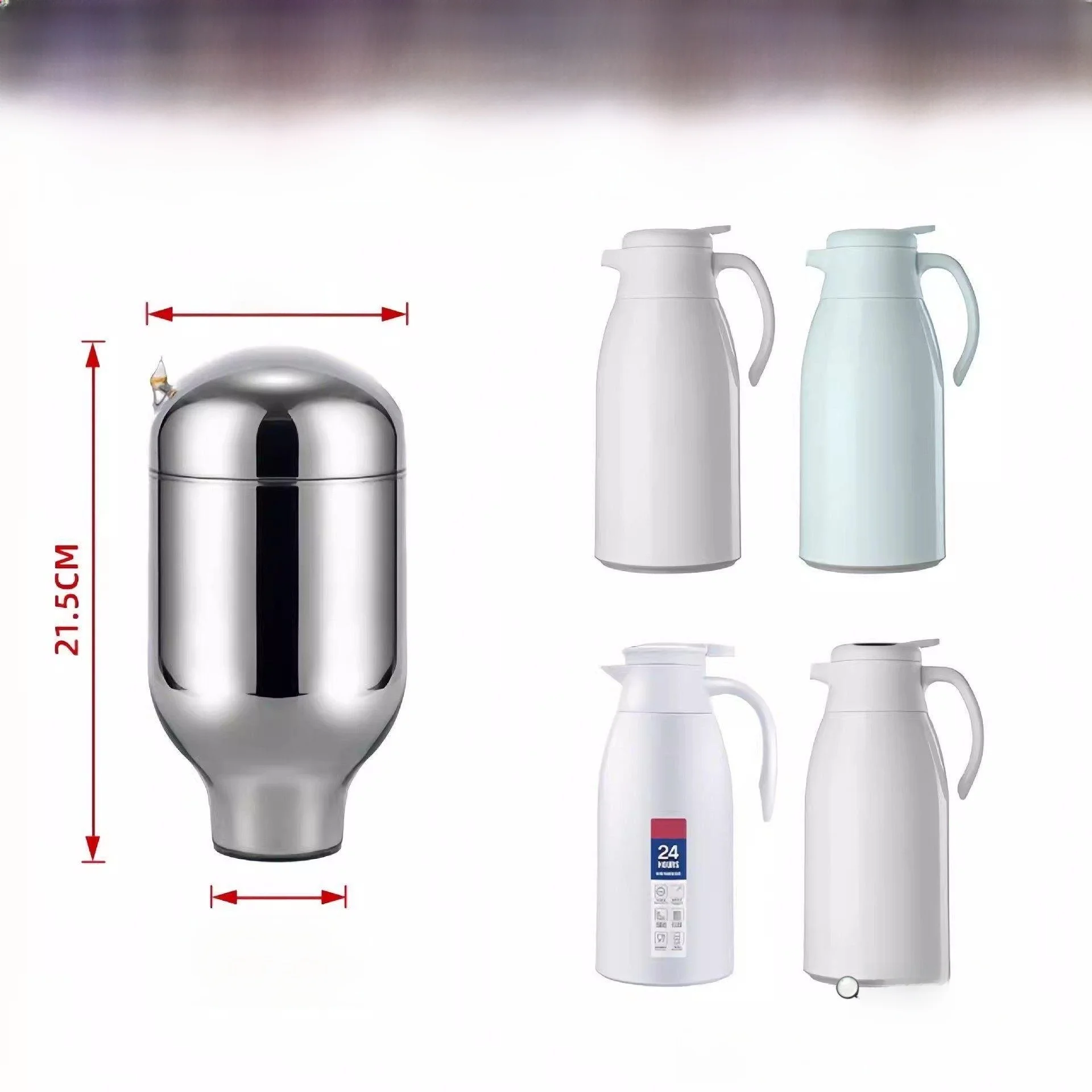 Home Use Large 32L Glass Inner Tank Thermal Bottle Office Hot Water Pot 2L Boiling Water Bottle Inner Tank Vacuum Insulated
Home Use Large 32L Glass Inner Tank Thermal Bottle Office Hot Water Pot 2L Boiling Water Bottle Inner Tank Vacuum Insulated