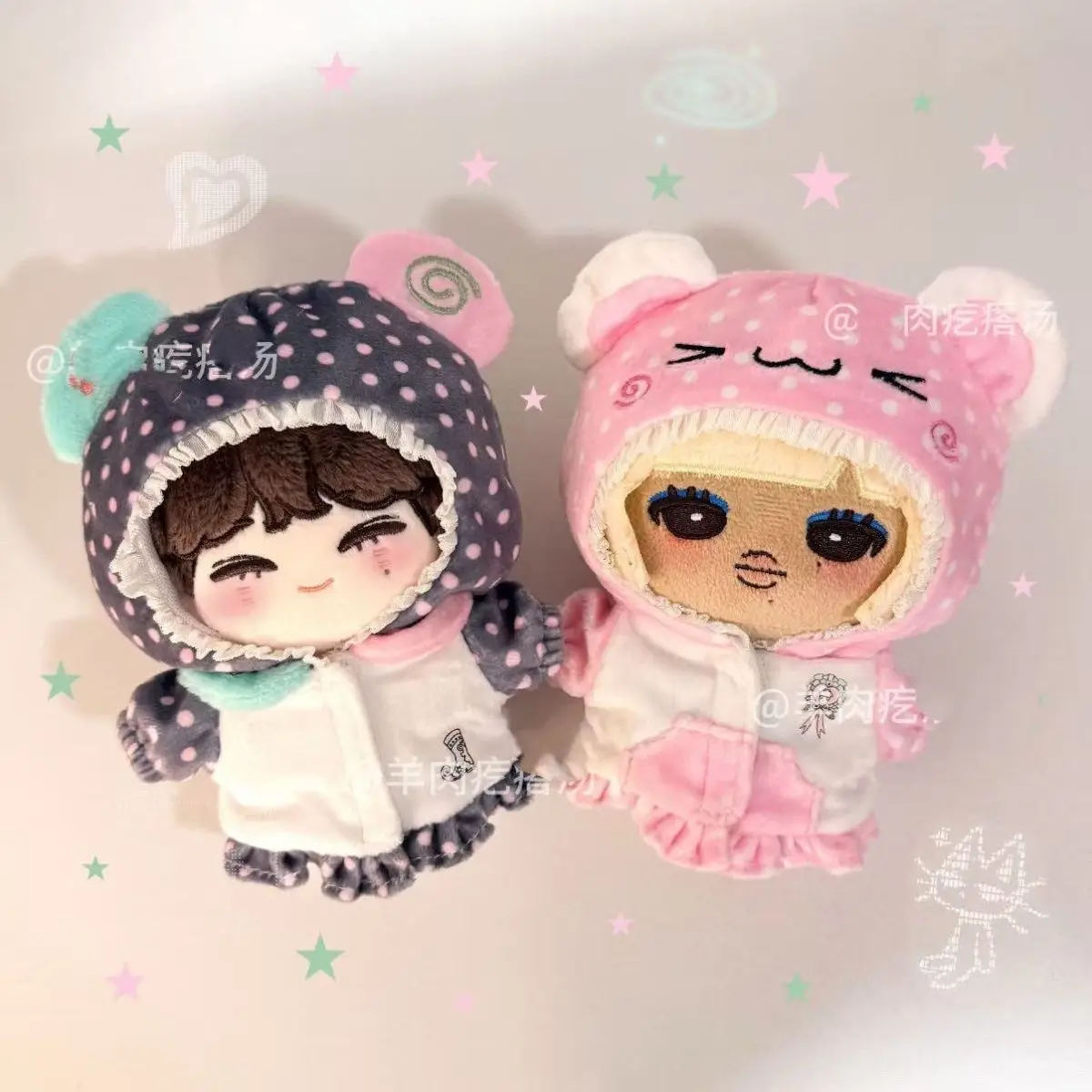 10cm Is Suitable for The Mini Starfish Bear Outfit, Cute Cartoon Dress-up Doll Clothes for Cotton Dolls
10cm Is Suitable for The Mini Starfish Bear Outfit, Cute Cartoon Dress-up Doll Clothes for Cotton Dolls