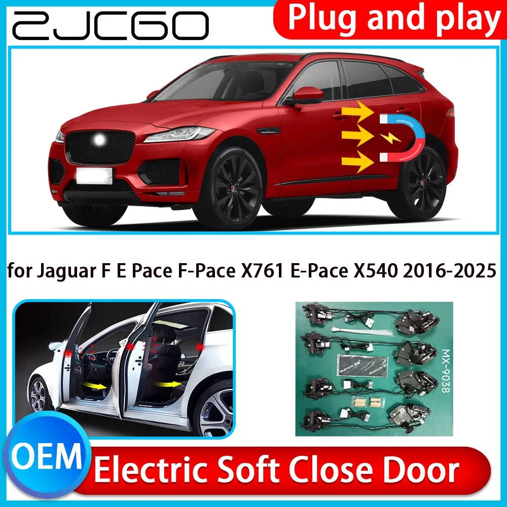 ZJCGO for Jaguar F E Pace F-Pace X761 E-Pace X540 Auto Pull Car Soft Close Kit Door Power Latch Electric Door Catch Soft Closing
ZJCGO for Jaguar F E Pace F-Pace X761 E-Pace X540 Auto Pull Car Soft Close Kit Door Power Latch Electric Door Catch Soft Closing